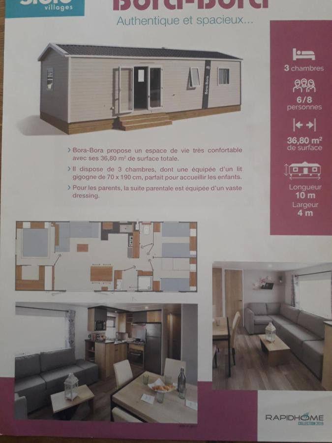 Camping 4 Mobil Home Priver Litteau Exterior foto